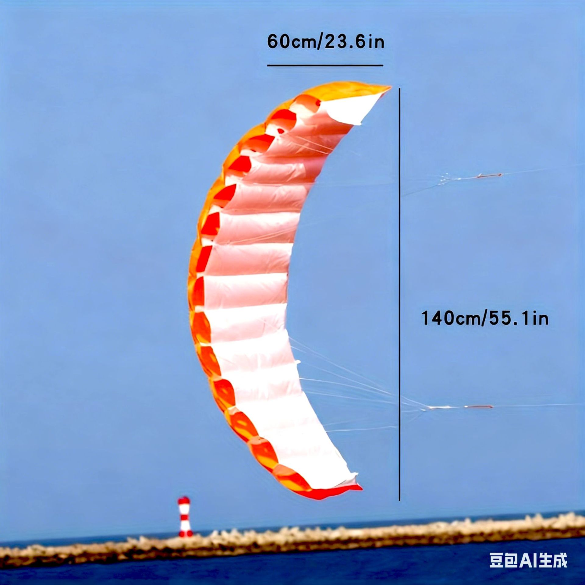 Comercio exterior suave doble línea paraguas cometas transfronterizas explosión Amazon paraguas eléctricos cometas paracaídas acrobacias paraguas cometas