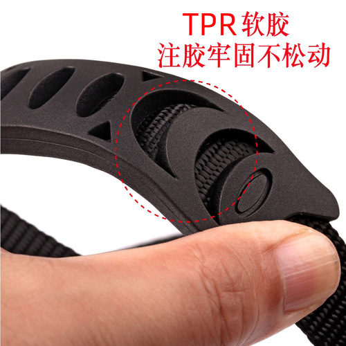 Webbing handle TPR backpack plastic handle school bag plastic suitcase handle handle luggage handle