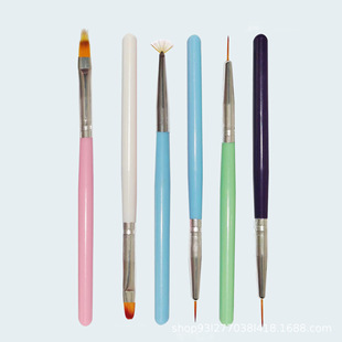 Macaron nail art Japanese nail art pen suit nail art pen macaron nail art pen beauty brush painted drawing drawing pen beginner beauty