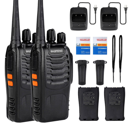 BF-888S Walkie-Talkie Baofeng Walkie-Talkie Baofeng 888 Compact and Portable Cross-Border Chinese Version English