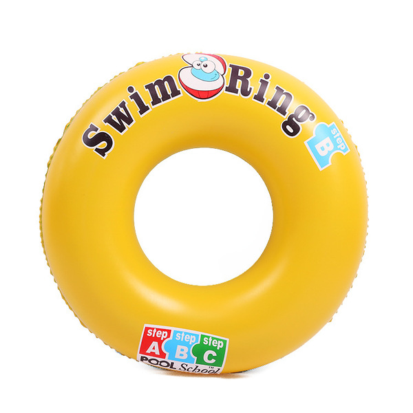 Water inflatable cartoon swimming ring PVC