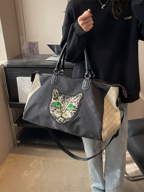 Bolsa de viaje de gran capacidad bolsa de hombro de viaje corto bolsa de mano bolsa de viaje de estilo militar bolsa de ejercicio portátil