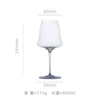 Transparent wineglass