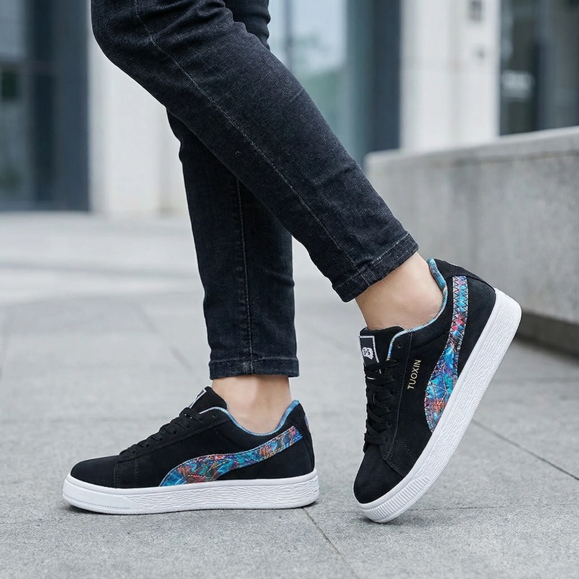 Pareja nuevo retro versátil zapatos de pan para hombres y mujeres zapatos casuales cómodos de altura baja zapatos casuales para hombres clásicos de verano casuales