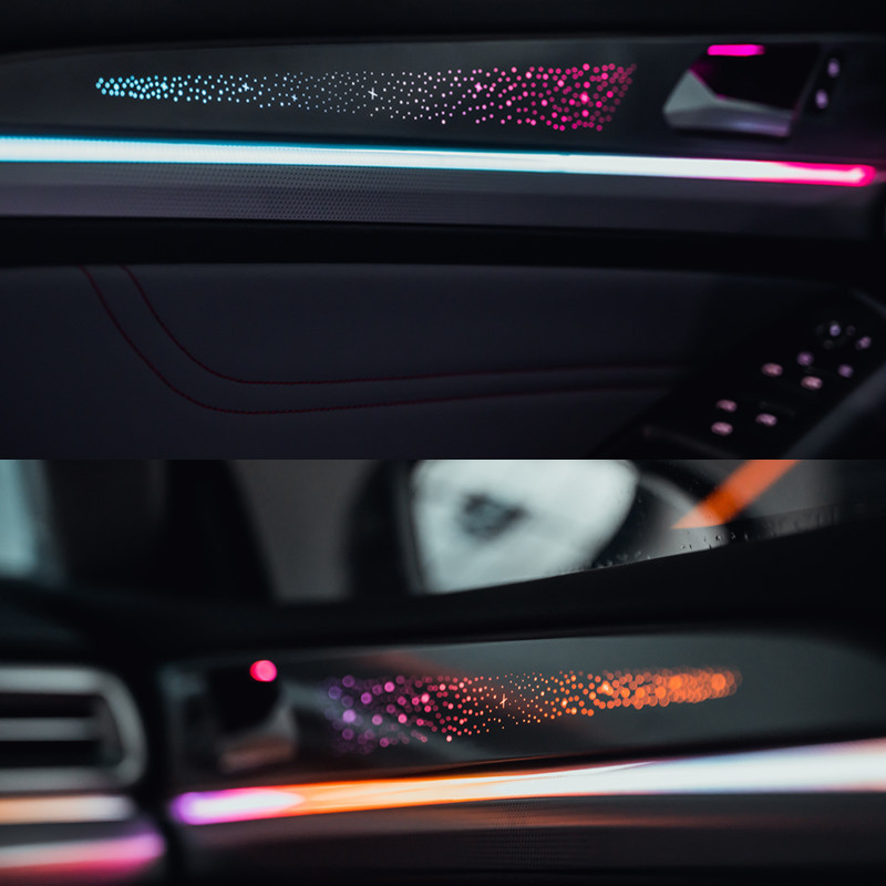 Volkswagen 22 - 24 Lingdu L especial lámpara de atmósfera dinámica (modelo estrella de molde)