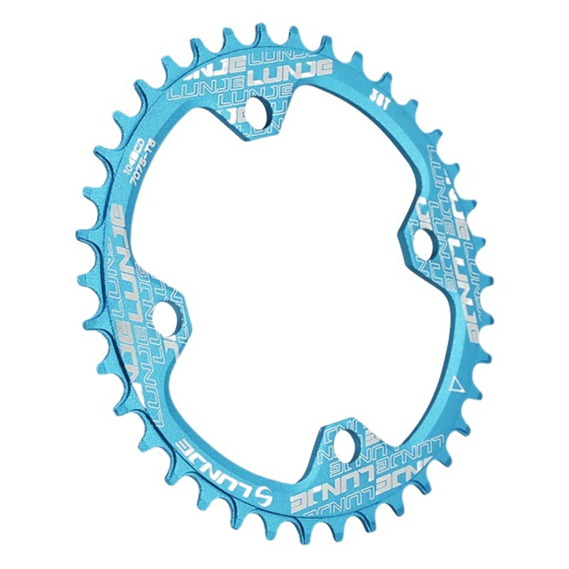 Зубчатый диск для горного велосипеда 104BCD диск с положительным и отрицательным зубом для резки с ЧПУ 32T 34T 36T 38T 40T Диск