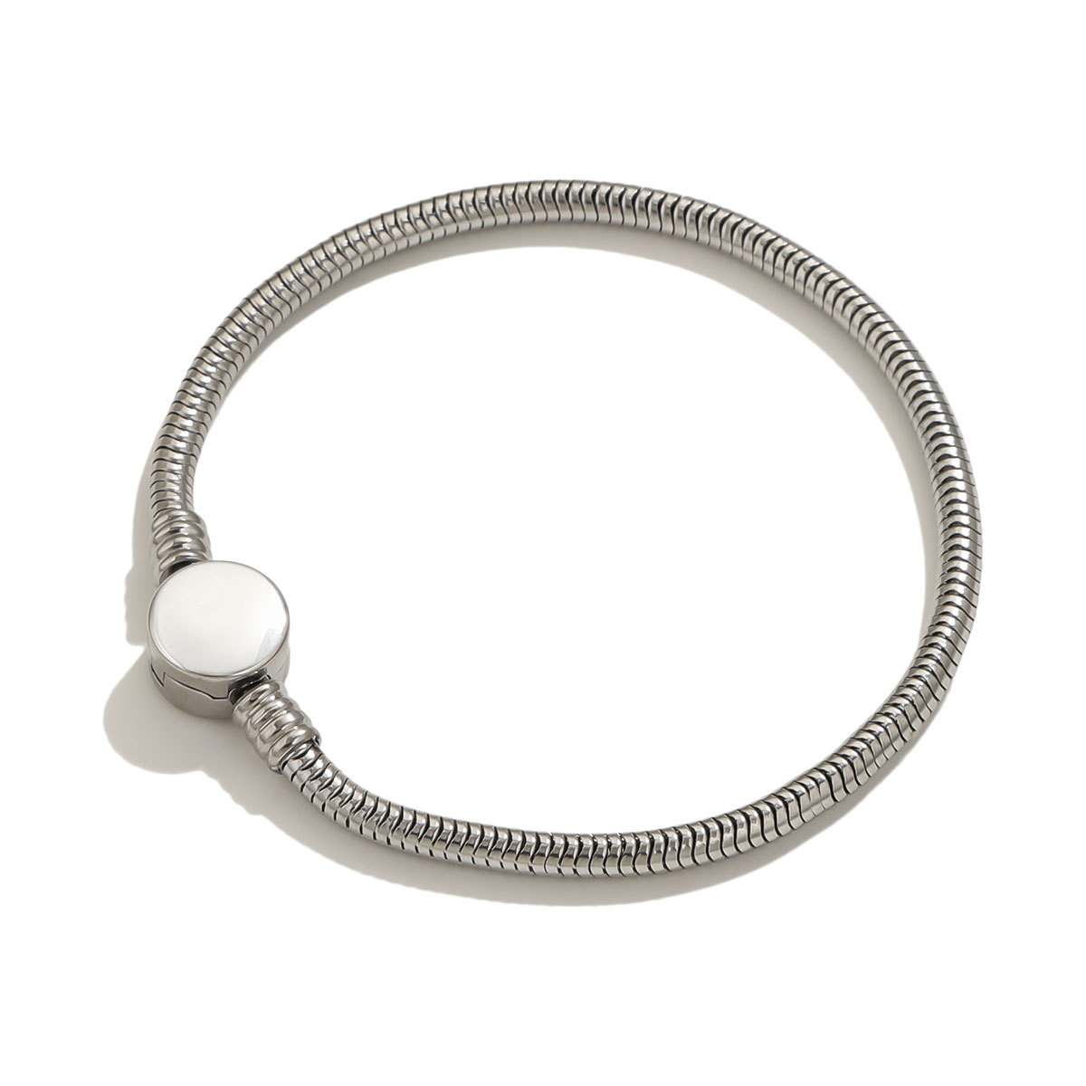 DIY Jewelry Accessories Classification snake chain Chain Type Simple Style Classic Style Geometric Heart Shape 304 Stainless Steel Snake Chain Jewelry Accessories In Bulk