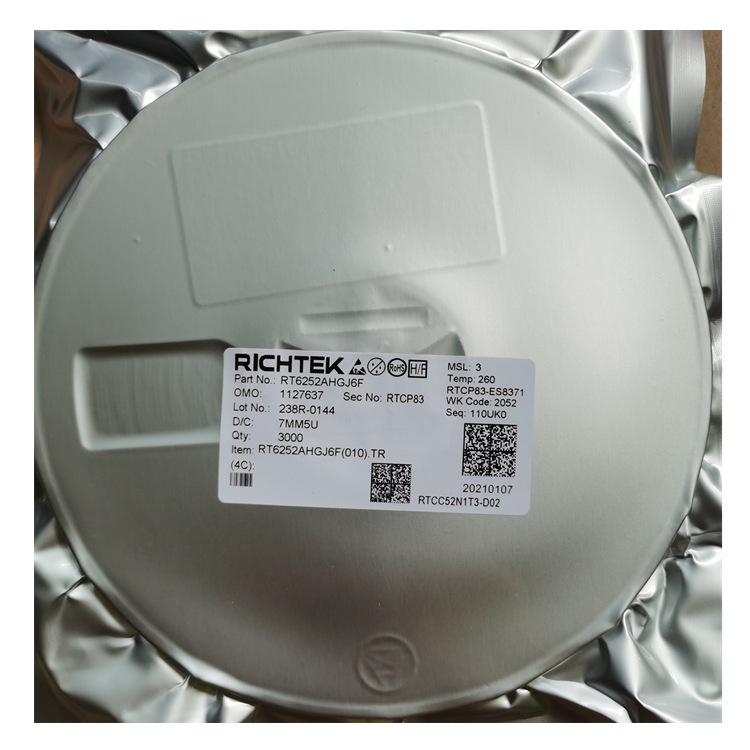 RT9284B-20GJ6E代理销售RT原装/立錡全新现货优惠可出样品芯片