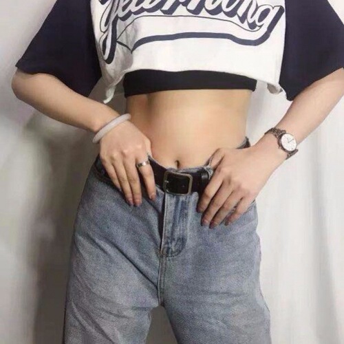 Black square buckle Internet celebrity same style women's belt style jeans belt decoration versatile pants belt stylish and thin