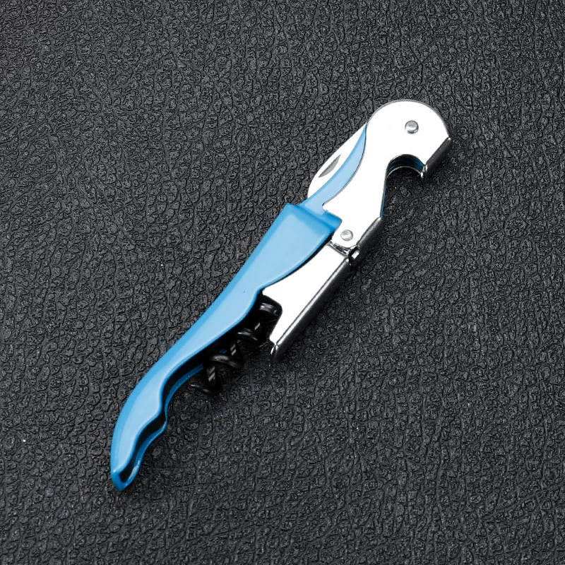 Seahorse Bottle Opener Paddle — Universal stainless steel corkscrew, color options