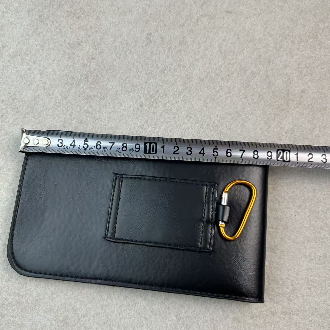 Best-selling Men's Vertical Casual Phone Pouch Belt Bag Slim Mini Multifunctional Sports Crossbody Bag Wholesale