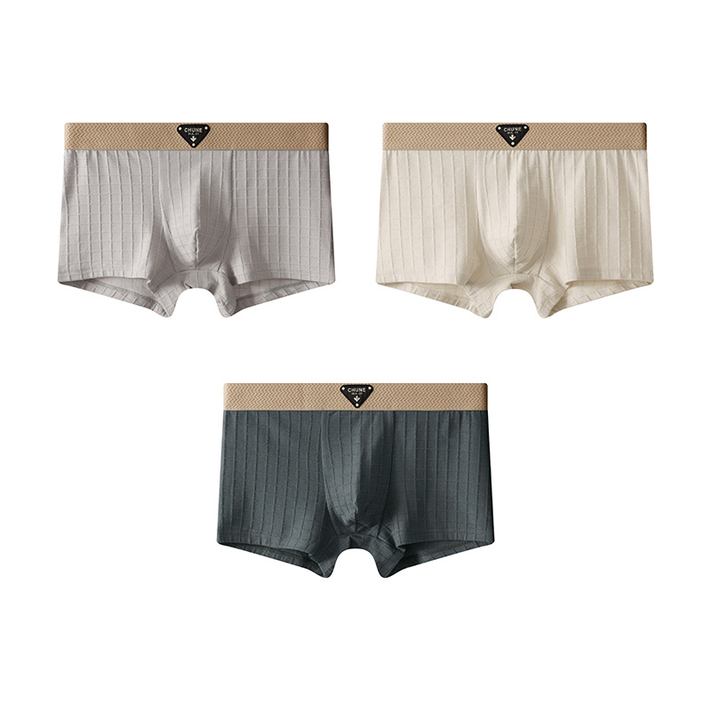 Three packs (light gray + light apricot + medium gray)
