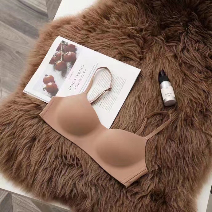 Sujetador de ropa interior cómodo sin costuras y sin anillo de acero