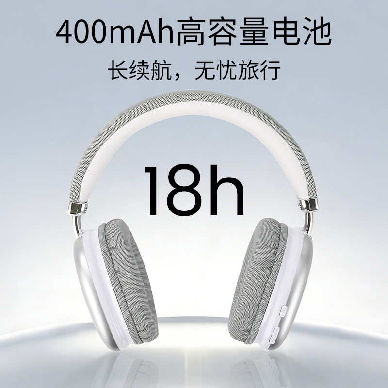 Auriculares estéreo inalámbricos Bluetooth Huaqiangbei en stock, auriculares universales supraaurales para teléfonos móviles, venta al por mayor de fábrica, transfronterizo.