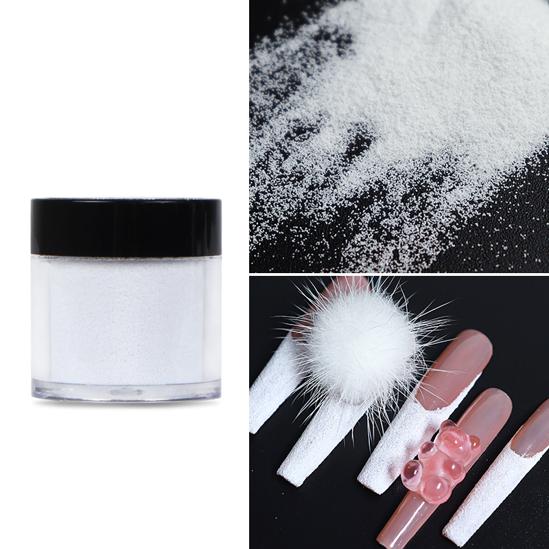 10ml bottle white tweed powder -2