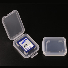 供应7.5mm加厚SD卡盒TF收纳盒内存卡保护盒闪卡包装盒