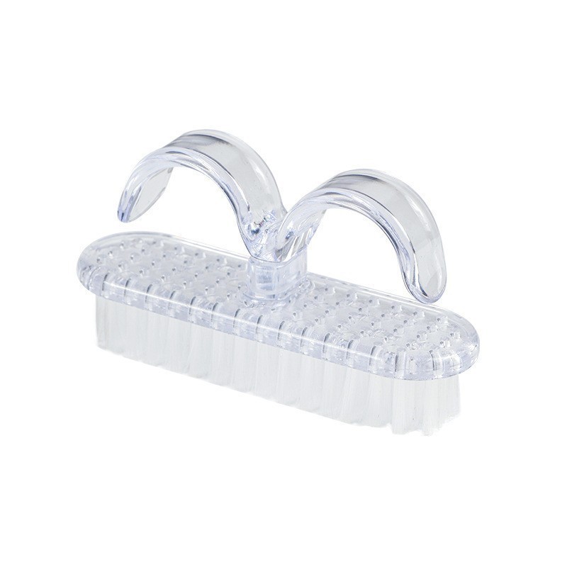 Brocha para Polvo de Manicura y Maquillaje de Nylon Suave para Limpieza de Uñas y Colorete