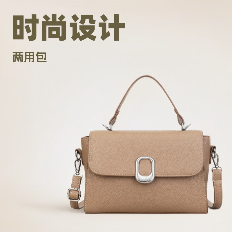 Bolso de mujer de diseño original de propiedad intelectual piratería debe ser investigado transfronterizo estampado litchi hombro bolso de mano mujer