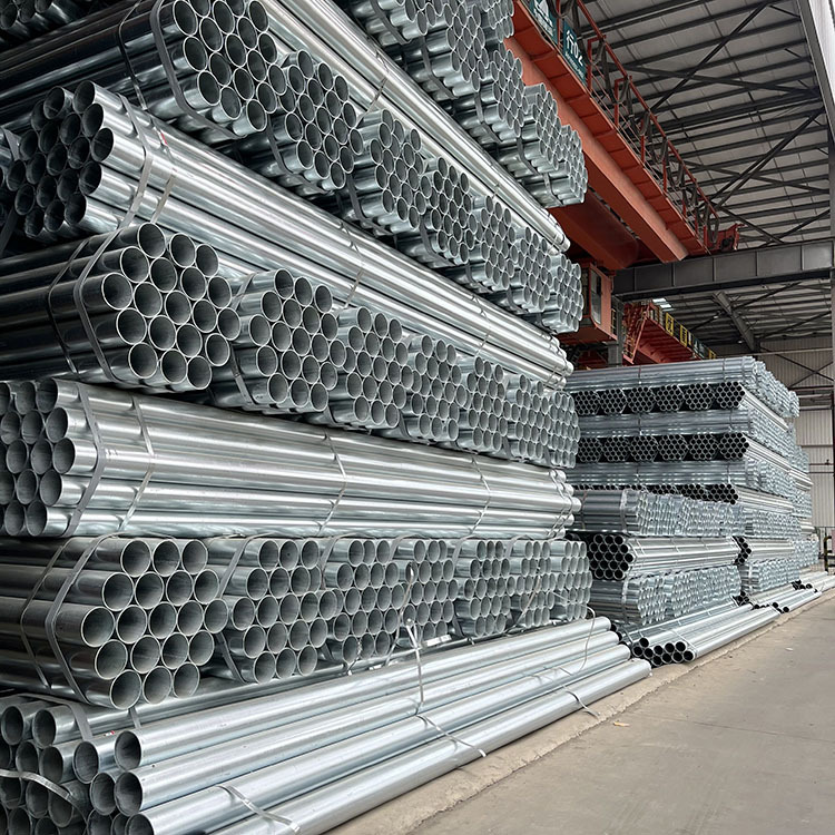 供应Q235B镀锌圆管 DN15~300镀锌管JDG KBG穿线管 消防 大棚用管