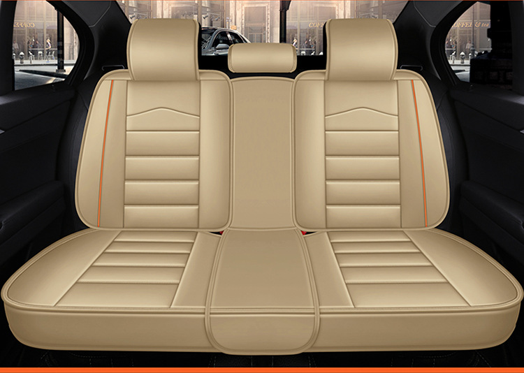 21 Years New All-Inclusive Full Leather Cartoon Four-Season Universal Car Cushion Seat Cover Manufacturer Wholesale