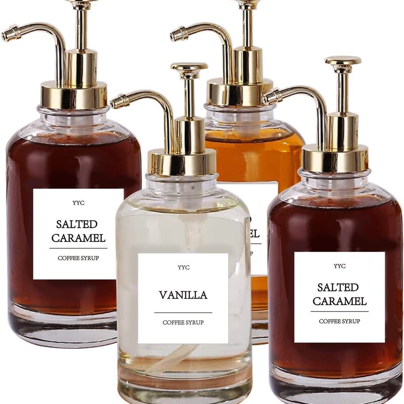Wholesale Amazon Crystal White Material 500ml Glass Lotion Bottle Soap Dispenser Hand Sanitizer Bottle Coffee Dispenser Syrup Dispenser Wholesale Amazon Crystal White Material 500ml Glass Lotion Bottle Soap Dispenser Hand Sanitizer Bottle Coffee Dispenser Syrup Dispenser