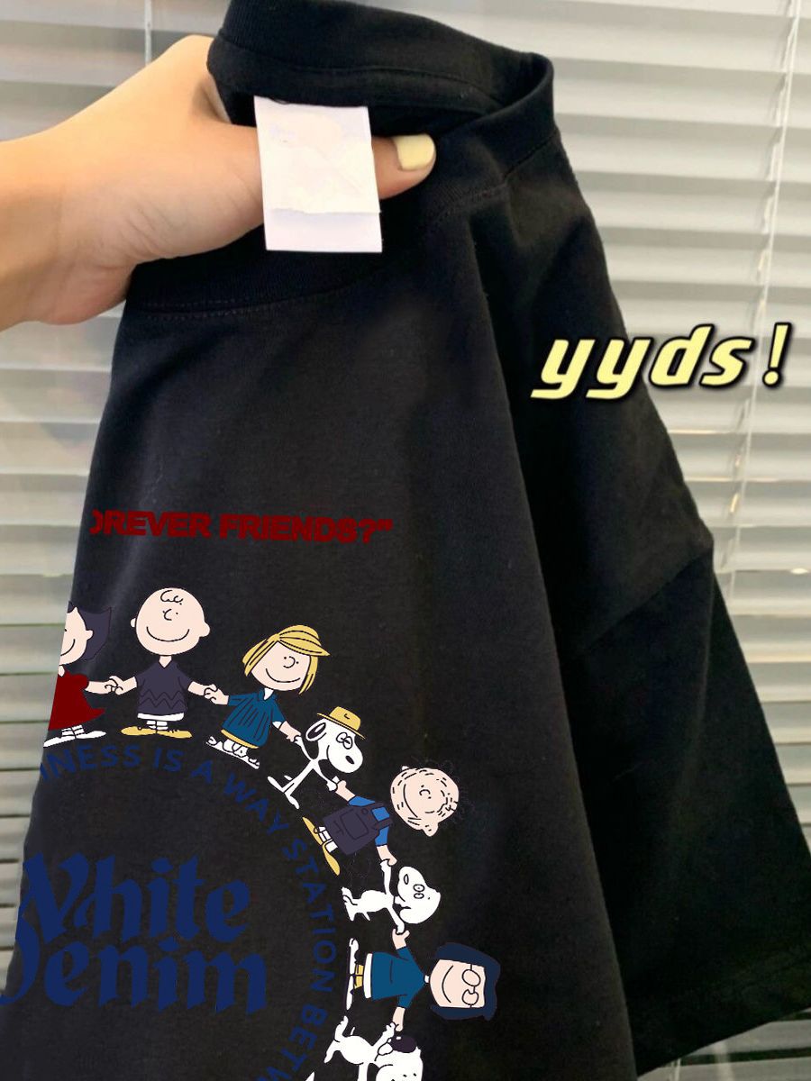 Hielo de seda camiseta de moda suelta de dibujos animados Tigre impreso manga corta Camiseta cuello redondo Mujer verano moda todo partido fresco camiseta Mujer