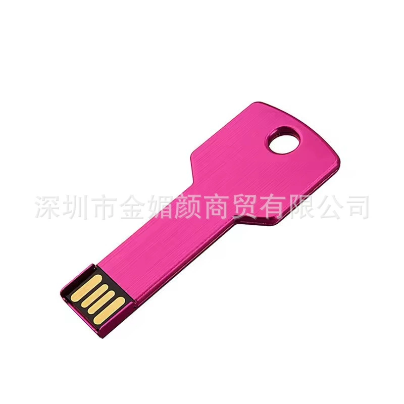 Металлический USB-флеш-накопитель для ключей, брелок, деловая версия, подарок на день рождения