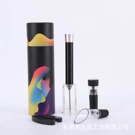 气压式红酒开瓶器创意葡萄酒启瓶器自动家用开红酒洋酒神器起瓶器