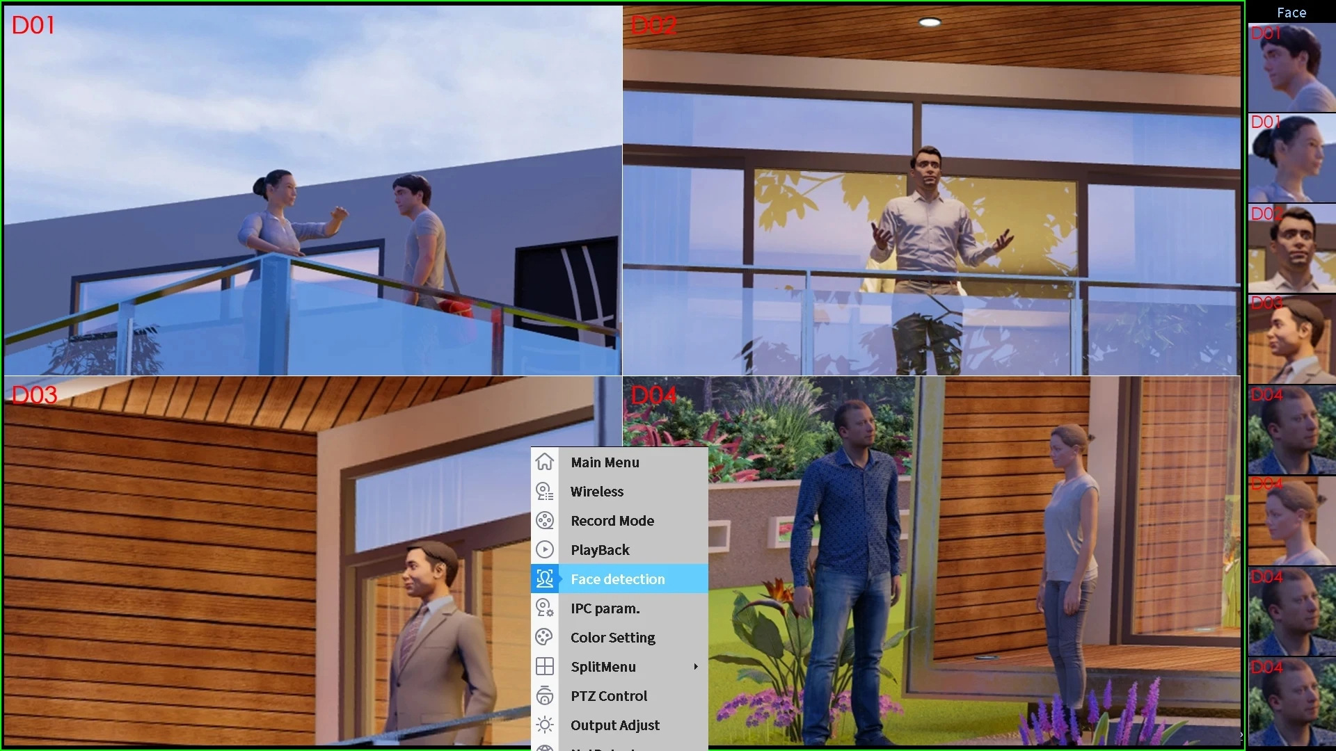NVR Mini WiFi NVR 8CH 3MP 4CH 5MP H.265 Onvif Kablosuz Ağ Video Kaydedici