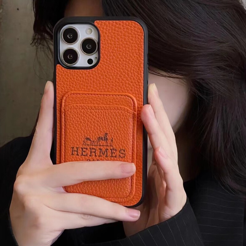 Big card Apple 16promax mobile phone case leather case 15/14/13/12/11 all-inclusive soft case anti-fall applicable