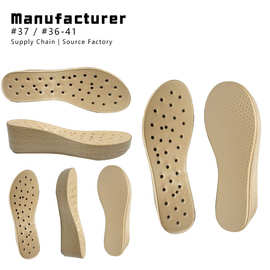 潮州盈致鞋底凉鞋大底PVC吹气鞋底防滑耐磨下槽女款休闲定制工厂