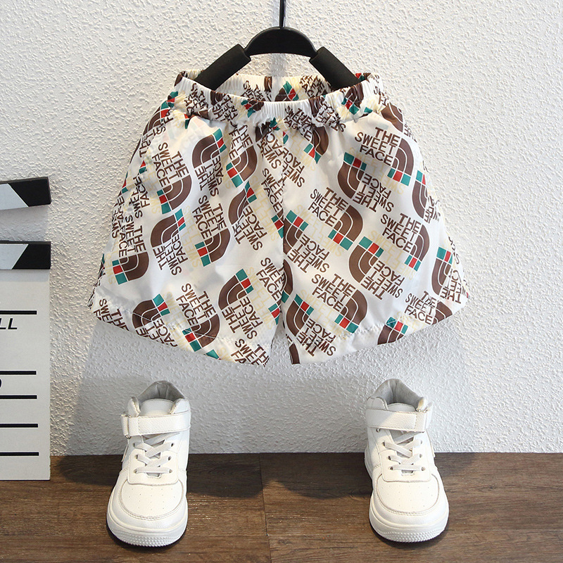 7958 Traje de ropa de secado 2025 Nuevo estilo para niños pequeños y medianos Deportes y ocio Ropa de protección solar de playa de todo fósforo Verano exterior delgado