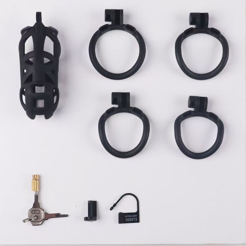 Cerradura de castidad mejorada Cobra para hombres sm virginidad cinturón de castidad para salir durante mucho tiempo abstinencia bloqueo de cb pseudo-madre