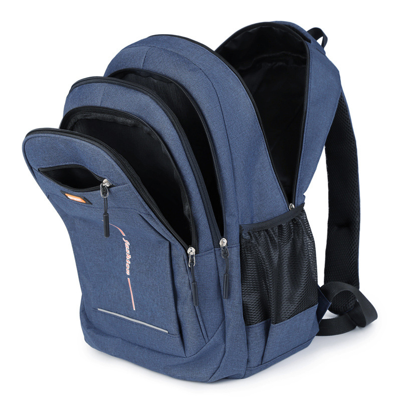 Mochila transfronteriza nueva a prueba de salpicaduras para hombres, mochila para computadora de viaje de negocios de gran capacidad, mochila casual simple para mujeres