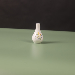 Cultural and Creative Gourd 30ml Yingqing Ceramic Medicine Bottle 15g Chinese Medicine Powder Health Care Product Dendrobium Bottle Ancient Medicine Wine Bottle
