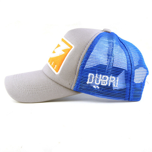  New 3D Embroidered F3 Mesh Baseball Cap Cotton Baseball Cap Men's Striped Baseball Cap AliExpress Korean Version