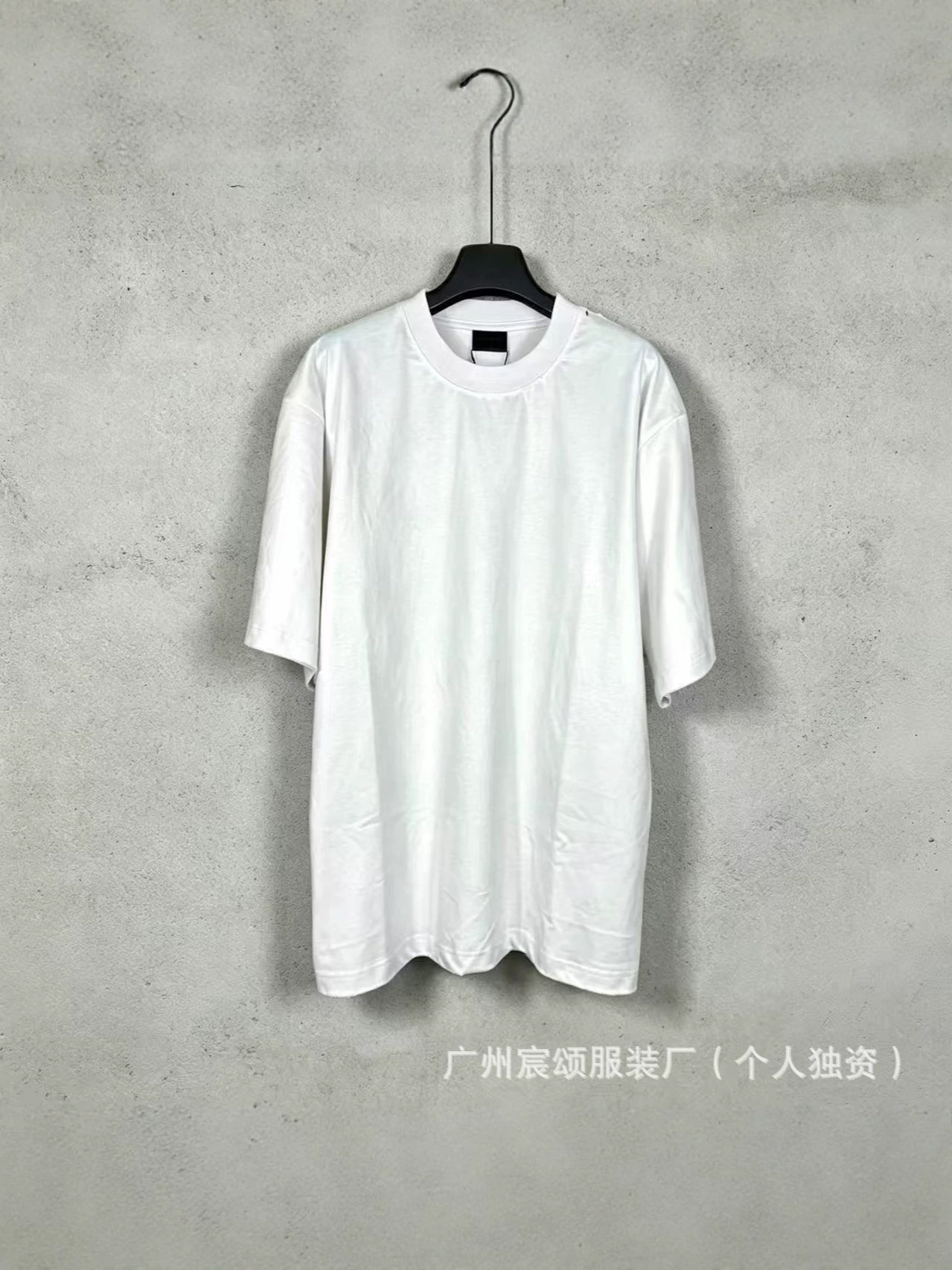 Camiseta de Algodón de Manga Corta, Holgada y Bordada, para Hombre y Mujer, B4L3NC1A9A 018 | Tela Transpirable