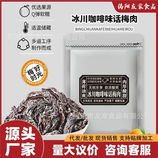 （5斤散称）潮汕风味冰川咖啡梅肉皇怀旧九制零食果脯蜜饯解馋