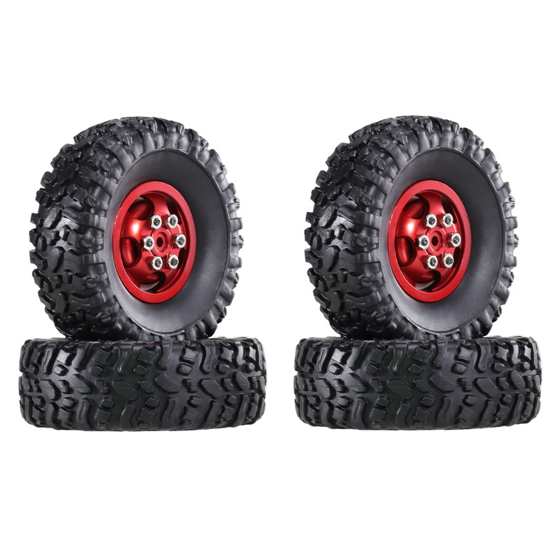 Mangniu 1/12 MN82 LC79 MN78 Naughty Dragon Remote Control Car Accessories Metal Upgrade Wheel Tire