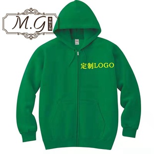 320g cotton terry hooded sweater customized printed embroidered logo casual coat overalls