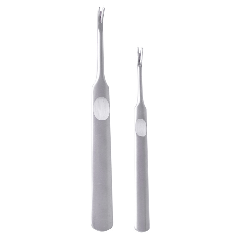Manicure expert manicure dead skin fork sharp stainless steel…