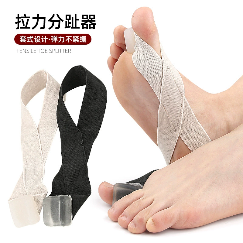 Односторонний вальгусный Ортез для большого пальца, дневная и Ночная носимая обувь, большая стопа, Перекрытие кости, разделитель пальцев ног, тканевая полоса