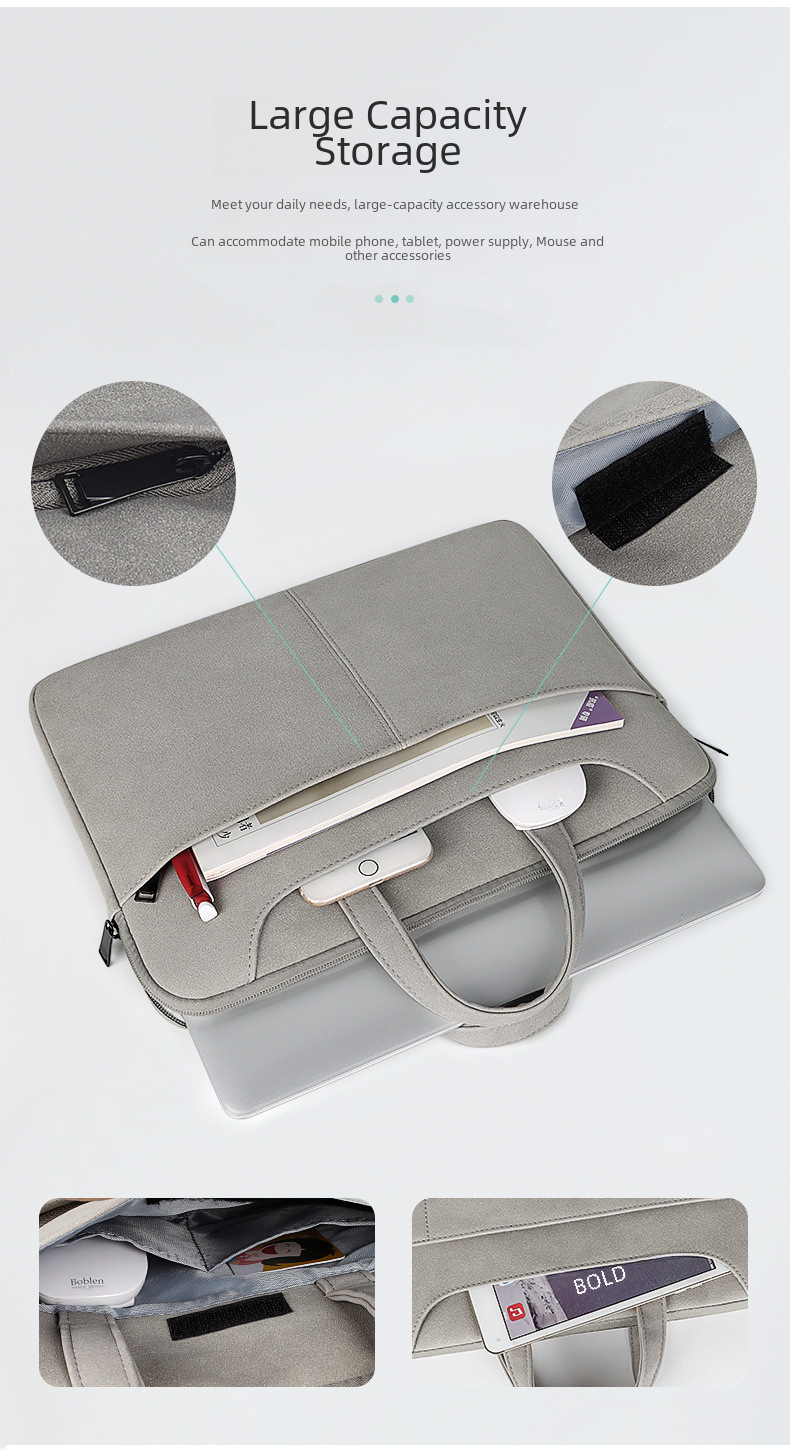 Portable Laptop Bag Inner Bag 13415.6-inch Tablet PC Protective Cover with Printable Logo