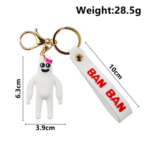New Garten of banban garden keychain Garten of banban plush pendant Banban kindergarten pendant
