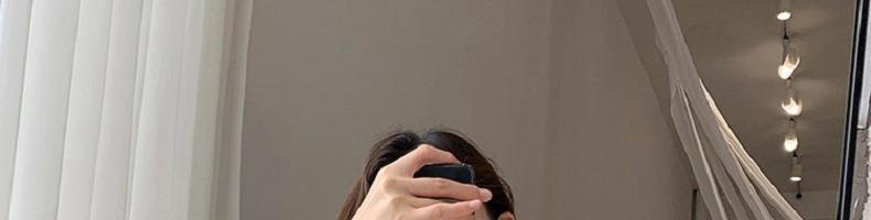 帮手描述图：2022夏季新款复古赫本风小黑裙胖妹妹收腰显瘦方