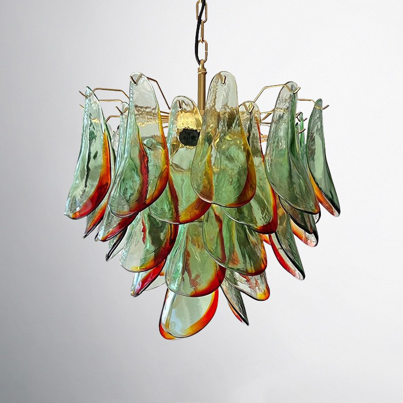 Murano Murano Living Room Lamp French Light Luxury Retro Designer Dining Room Master Bedroom Vintage Style Glass Chandelier