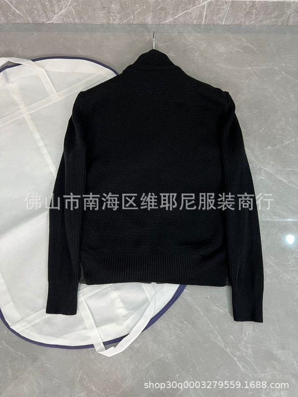 正确版 NFC芯片 M家秋冬新款皮标针织拼接羽绒服百搭英伦潮流外套|undefined