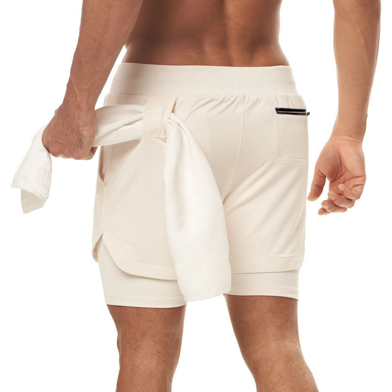 231g Weight Knee Length Pants Length Chemical fiber blending, Polyester Fabric Type Casual Pants, Shorts Pants Type Fitness, Gym Occasion Quick Dry Function Skinny Fit Type Solid Color Pattern Men's Gender Sports Style Men's Fitness Gym Sports Solid Color Knee Length Casual Pants Shorts 8