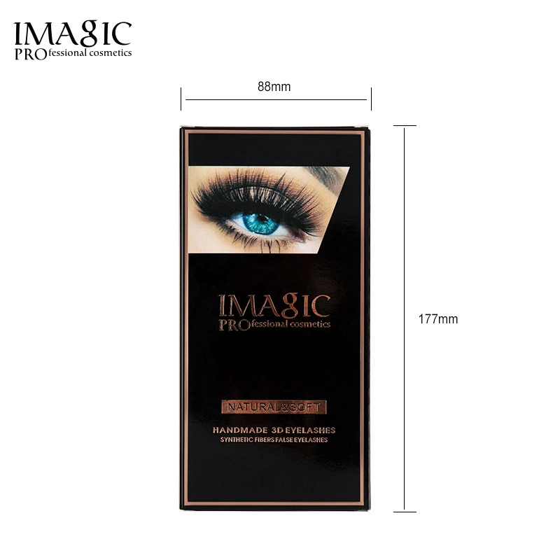 IMAGIC Самоклеящиеся наращиваемые false eyelashes, 3D, 10 пар