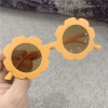 Cute children's glasses solar-powered flower-shaped, sunglasses